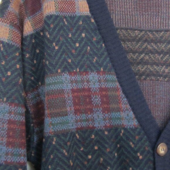 Vintage Tricots St Raphael Saks Fifth Avenue Wool Cardigan Sweater - Picture 4 of 6